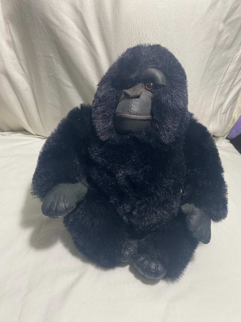 Ganz Bros The Heritage Collection Black Gorilla Plush Stuffed Animal 12" Woodbri